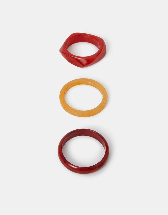 Accessorize 3-Pack Chunky Resin Bangles