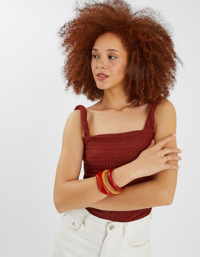 Accessorize 3-Pack Chunky Resin Bangles