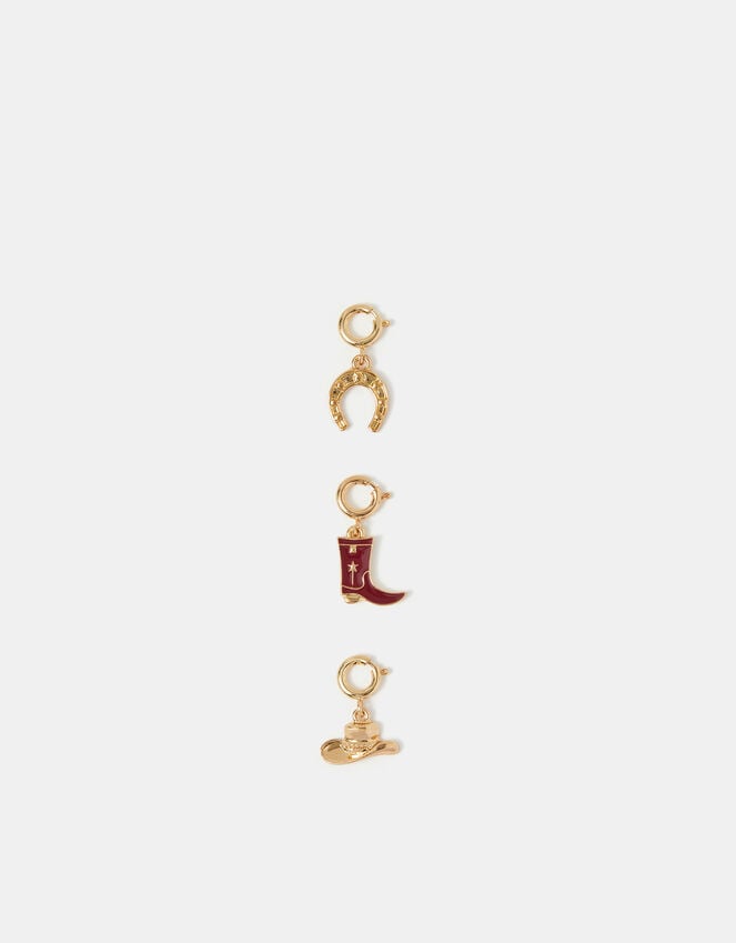 Accessorize 3-Pack Cowboy Jewellery Charms