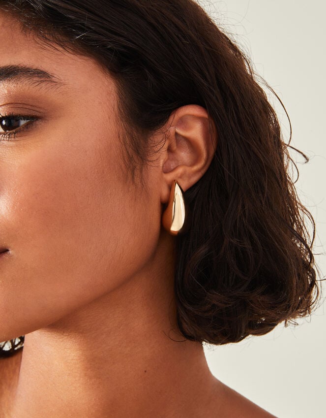 Accessorize 3-Pack Drop Curve Earrings