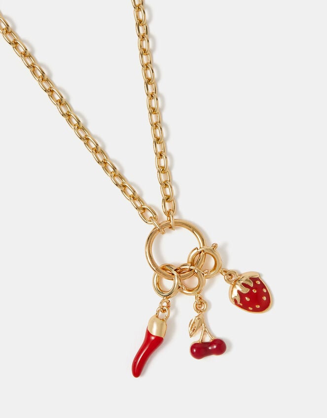 Accessorize 3-Pack Fruity Jewellery Charms