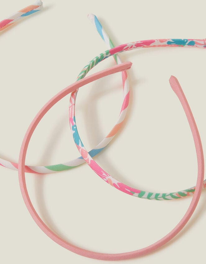 Accessorize 3-Pack Girls Flower Print Headbands