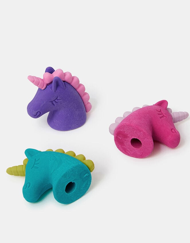 Accessorize 3-Pack Girls Unicorn Erasers