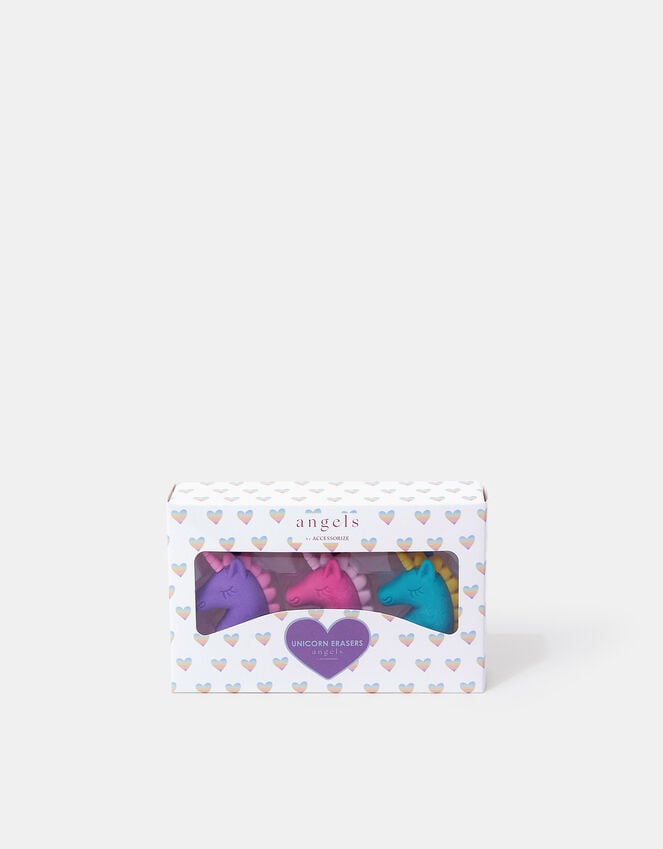 Accessorize 3-Pack Girls Unicorn Erasers