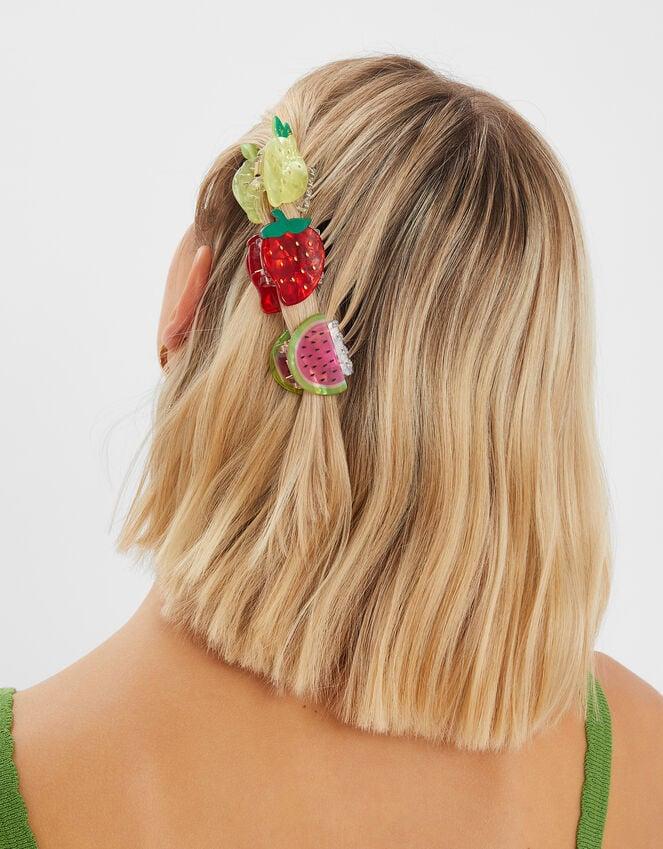 Accessorize 3-Pack Mini Fruit Claw Clips