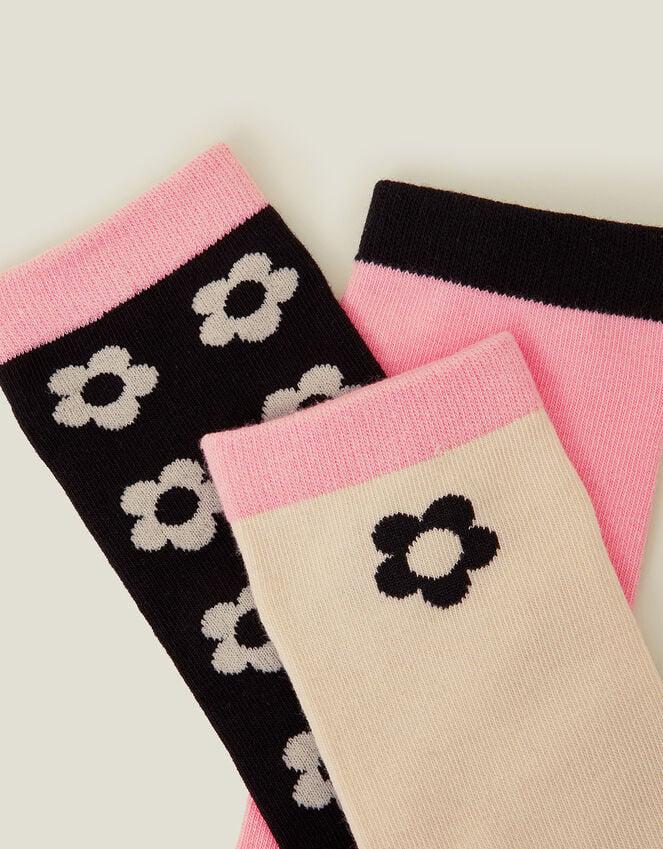 Accessorize 3-Pack Mixed Flower Socks