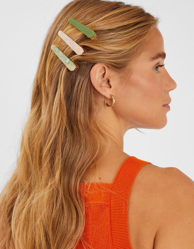 Accessorize 3-Pack Resin Salon Hair Clips