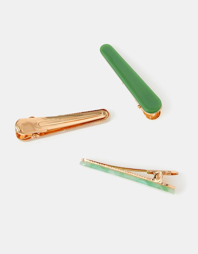 accessorize 3-Pack Resin Salon Hair Clips
