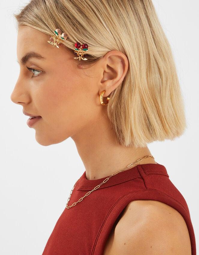 Accessorize 4-Pack Cherry Gem Claw Clip