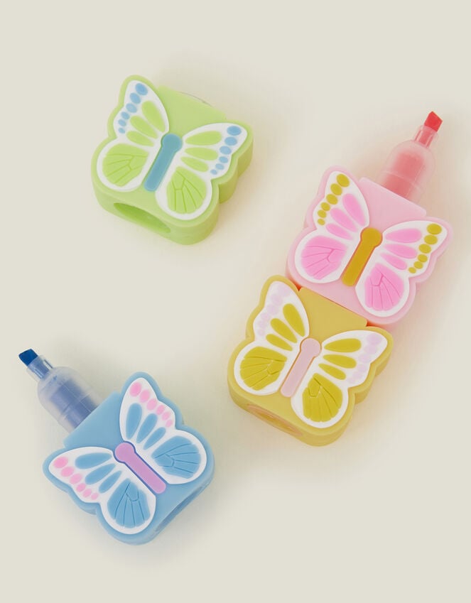 Accessorize 4-Pack Girls Butterfly Highlighters
