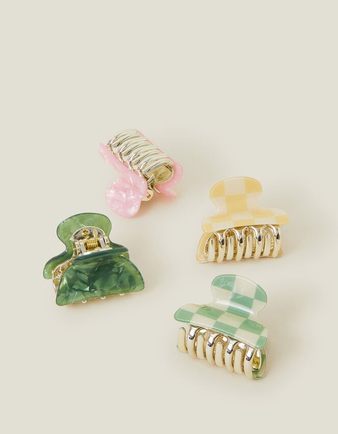 Accessorize 4-Pack Mixed Claw Clips