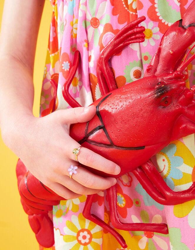 Accessorize 5-Pack Girls Adjustable Rings