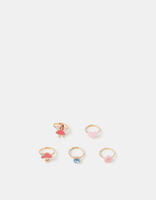 Accessorize 5-Pack Girls Fairy Ring Set