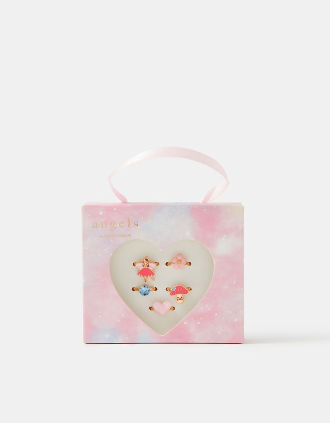 Accessorize 5-Pack Girls Fairy Ring Set