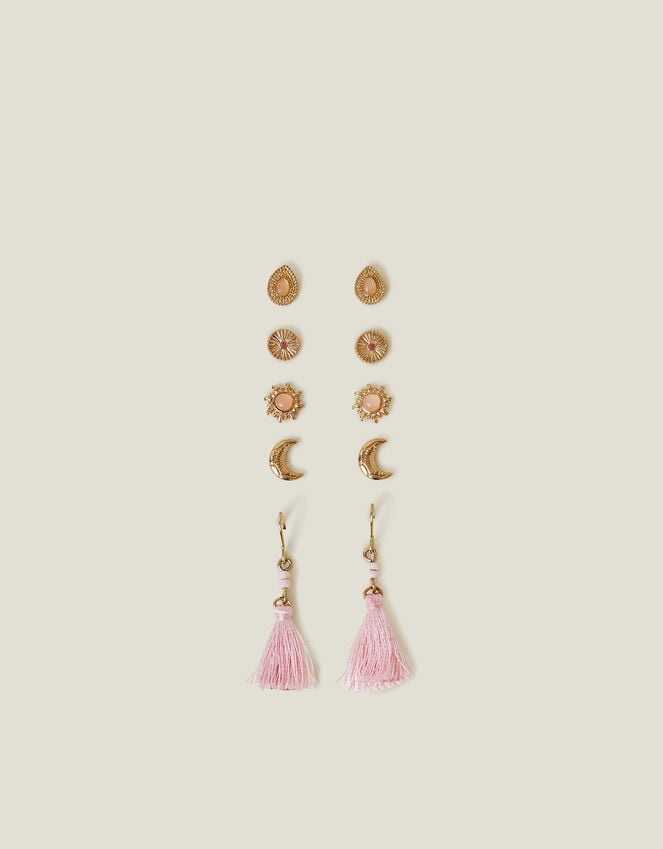 Accessorize 5-Pack Tassel Stud Earrings
