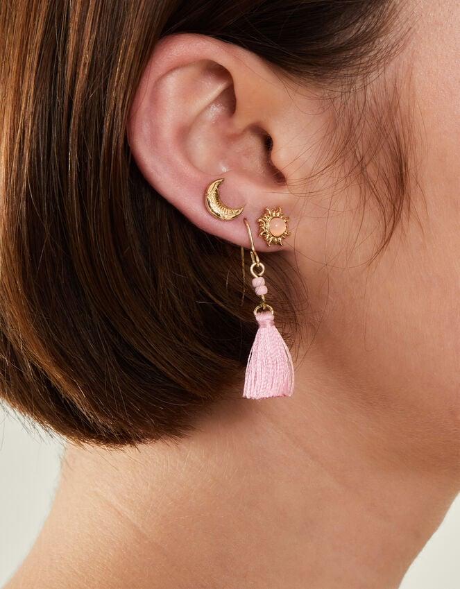 Accessorize 5-Pack Tassel Stud Earrings