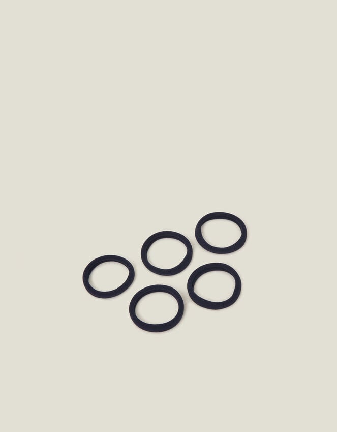 accessorize 5-Pack Towelling Hair Bands Blue