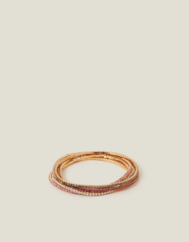 accessorize 6-Pack Cup Chain Stretch Bracelets