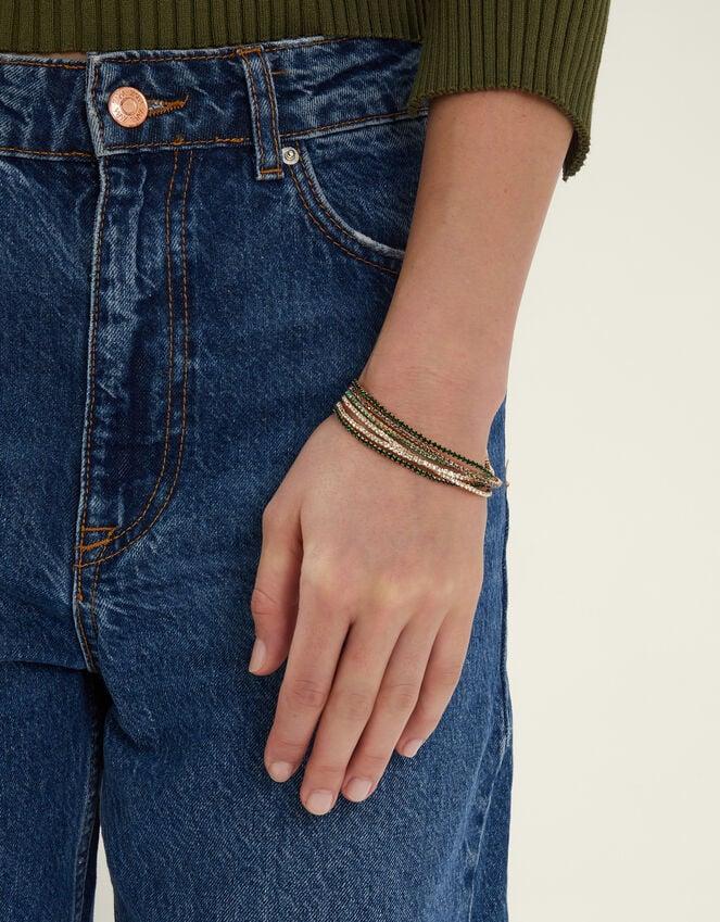 Accessorize 6-Pack Cupchain Stretch Bracelets