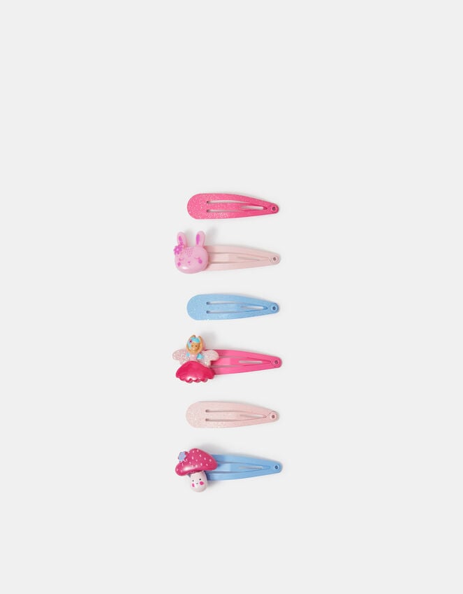 accessorize 6-Pack Girls Fairy Hair Clips