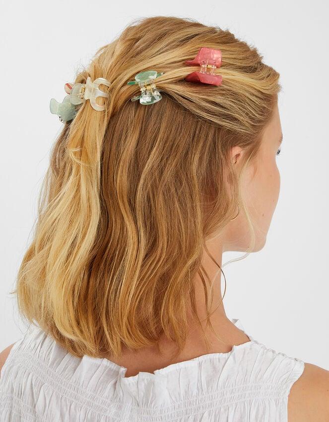 Accessorize 6-Pack Mini Resin Claw Clips