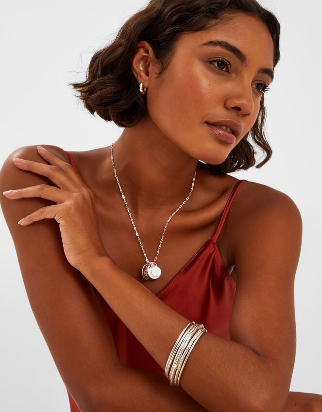 Accessorize 6-Pack Mixed Texture Bangles