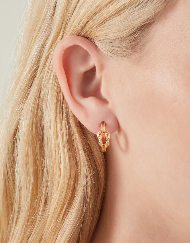 Accessorize 6-Pack Twist Stud And Hoop Earrings