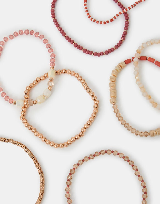 accessorize 8-Pack Mix Bead Stretch Bracelets