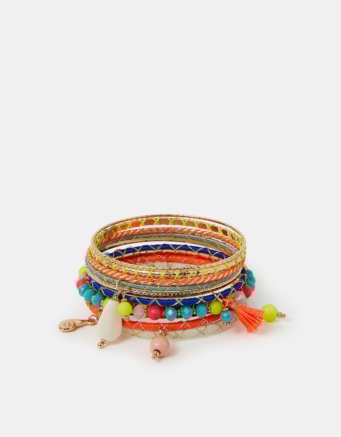 Accessorize 9-Pack Mix Embellished Bangles