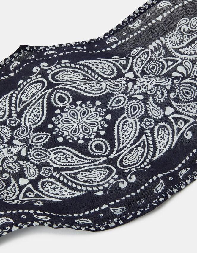 Accessorize Bandana Neckerchief Scarf Blue