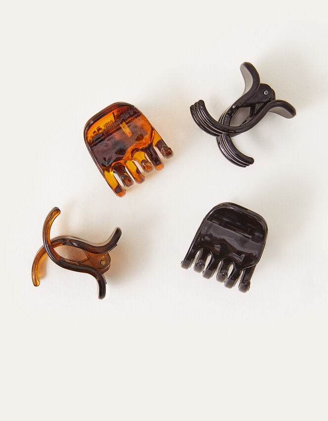 Accessorize Basic Claw Clips 4 Pack