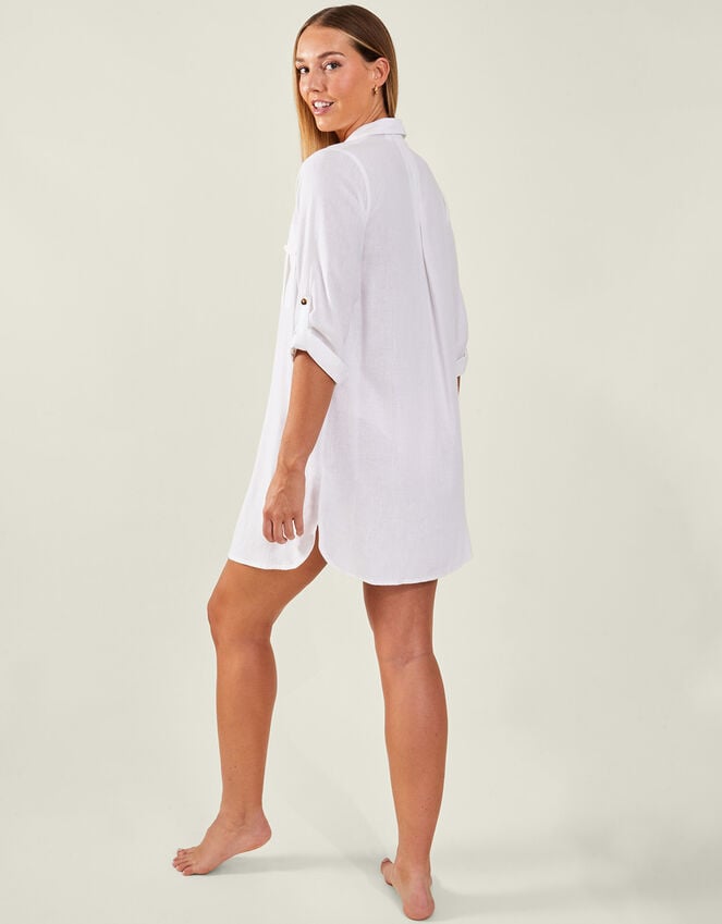 Accessorize Beach Shirt White