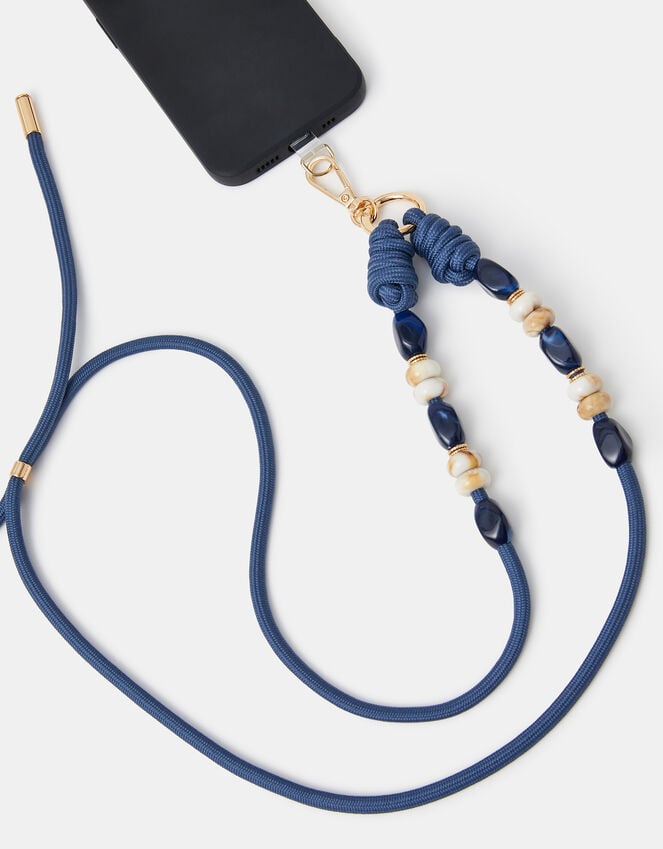 Accessorize Beaded Cord Phone Strap