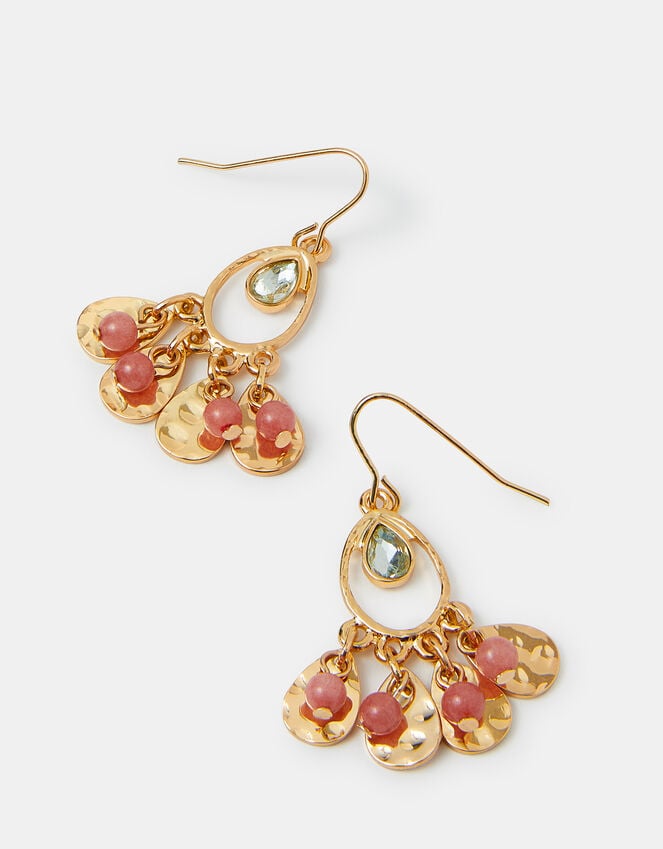 accessorize Beaded Tassel Drop Earrings