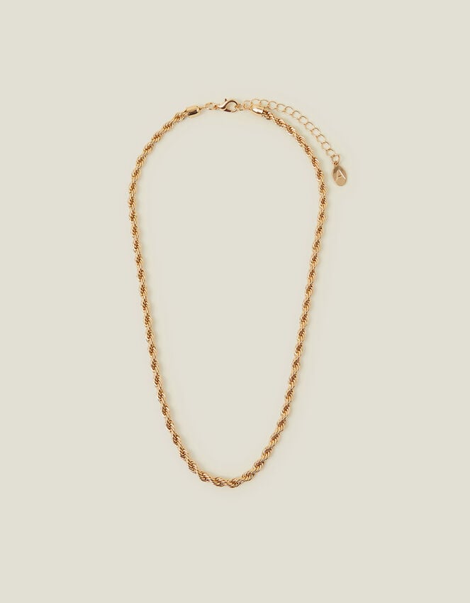 Accessorize Berry Blush Twisted Rope Necklace