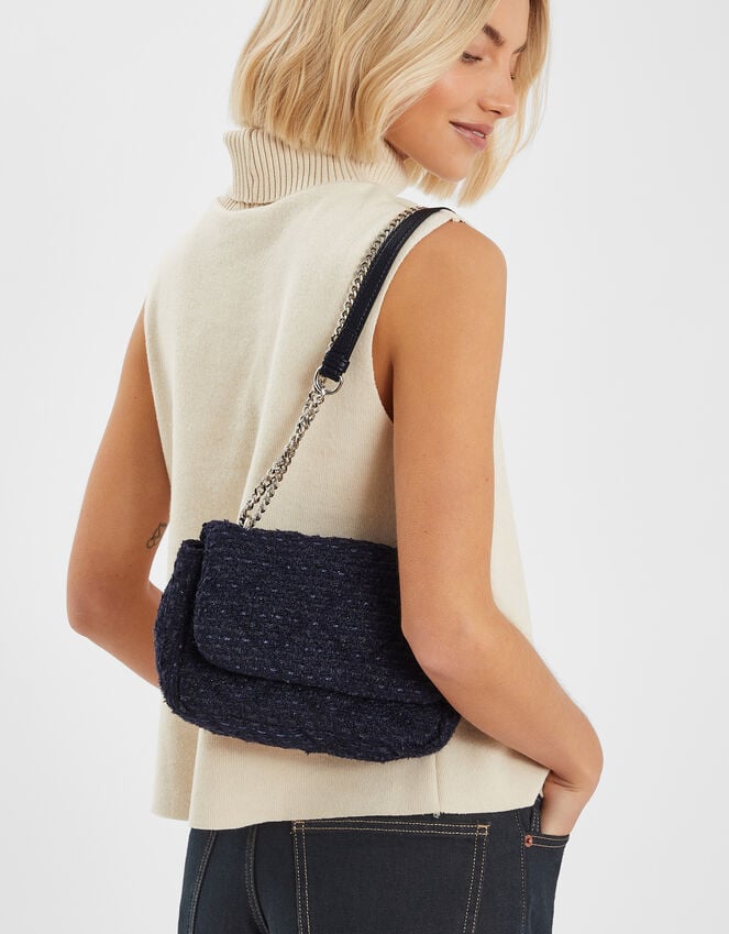 accessorize Boucle Chain Shoulder Bag