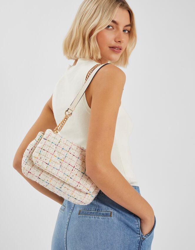 accessorize Boucle Shoulder Bag