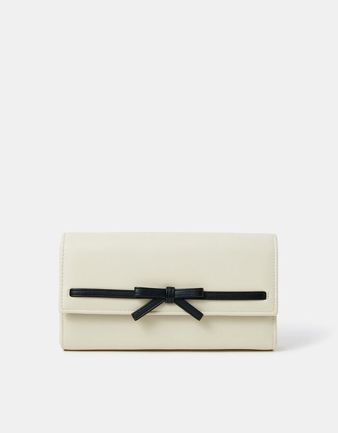 Accessorize Bow Detail Clutch Bag