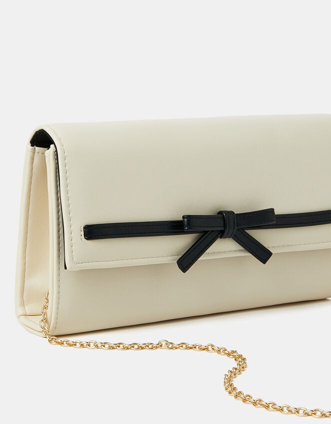 Accessorize Bow Detail Clutch Bag