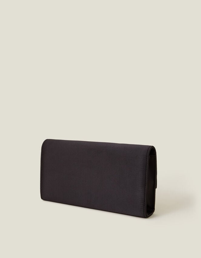Accessorize Bow Satin Clutch Bag