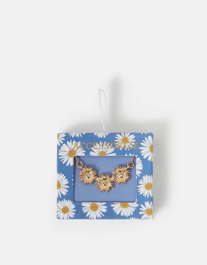 Accessorize Boxed Flower Pendant Necklace