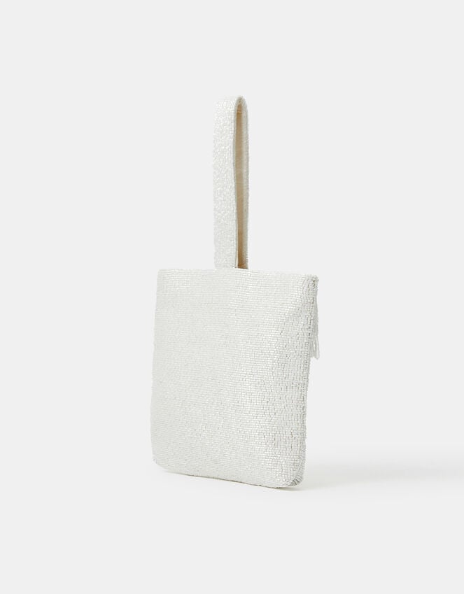 Accessorize Bridal Beaded Fringe Bag