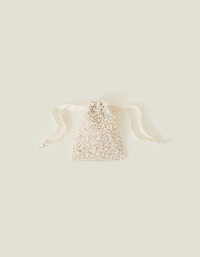 accessorize Bridal Drawstring Pouch