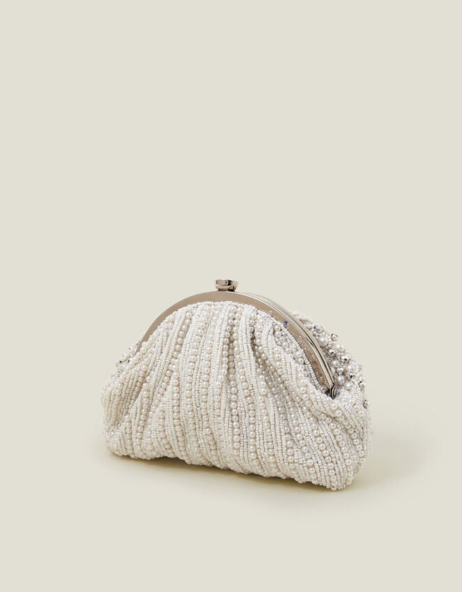 Accessorize Bridal Embellished Clip Frame Bag