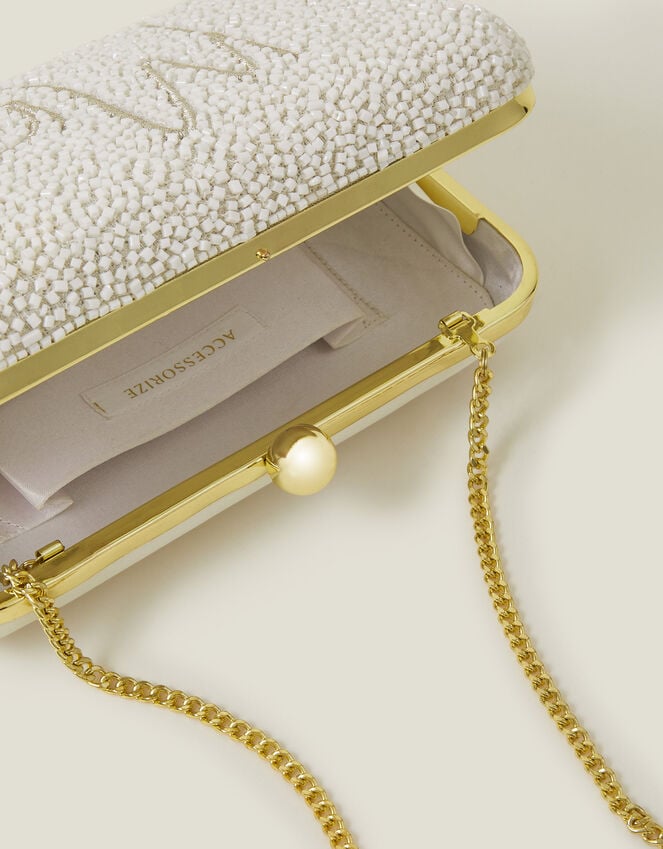Accessorize Bridal Mrs Hardcase Clutch Bag