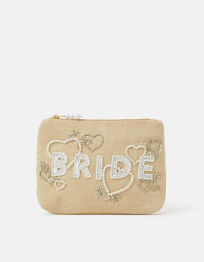 accessorize Bride Canvas Pouch