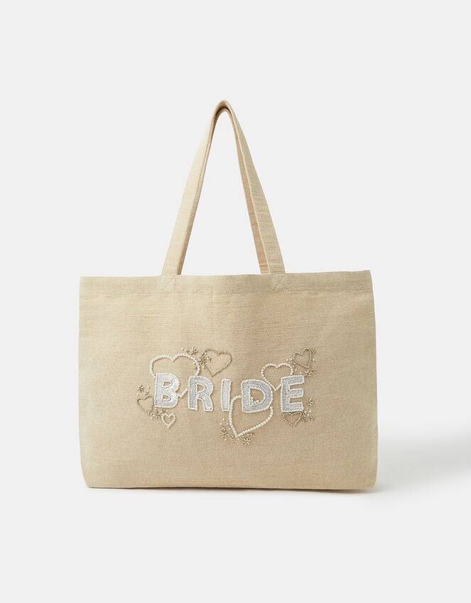 accessorize Bride Canvas Shopper Bag