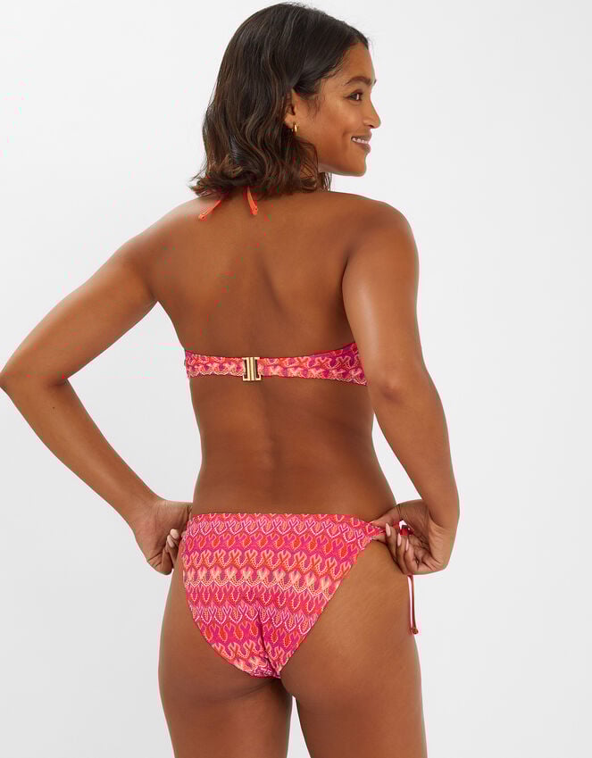 Accessorize Bright Crochet Bikini Bottoms Multi