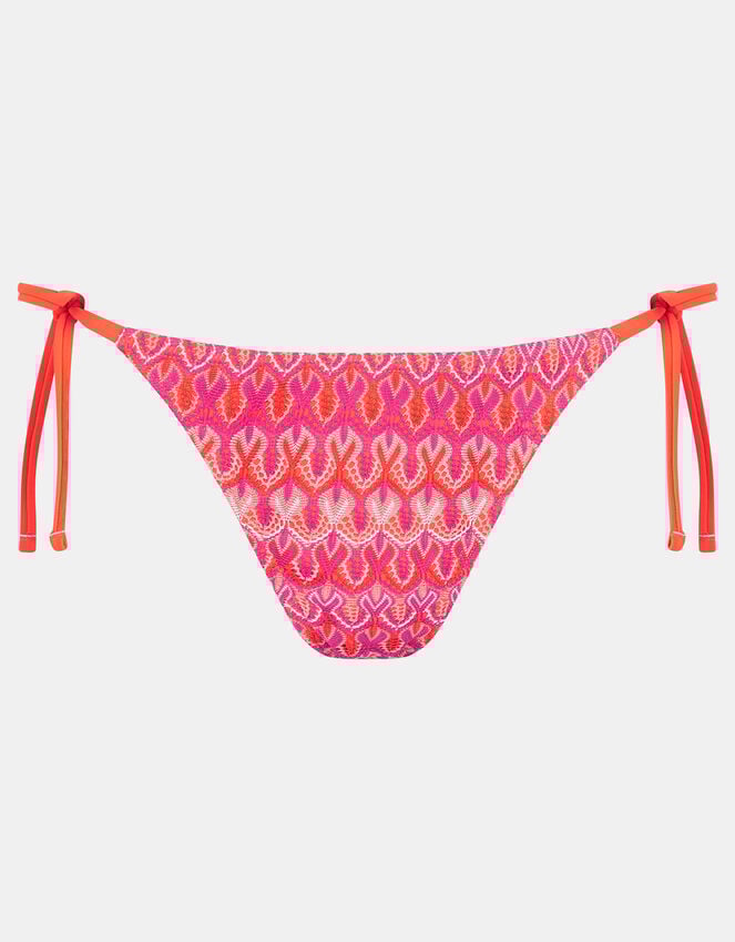 Accessorize Bright Crochet Bikini Bottoms Multi
