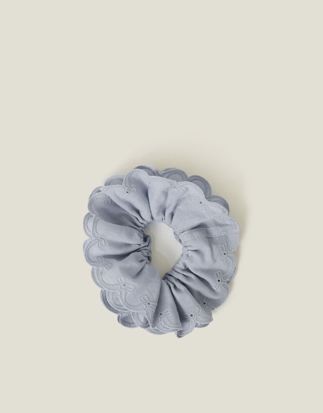 accessorize Broderie Bow Hair Scrunchie